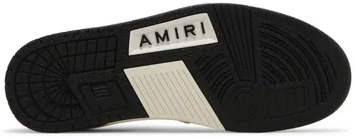 Amiri Skel Top Low Black White