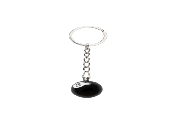Keychain 8 Ball