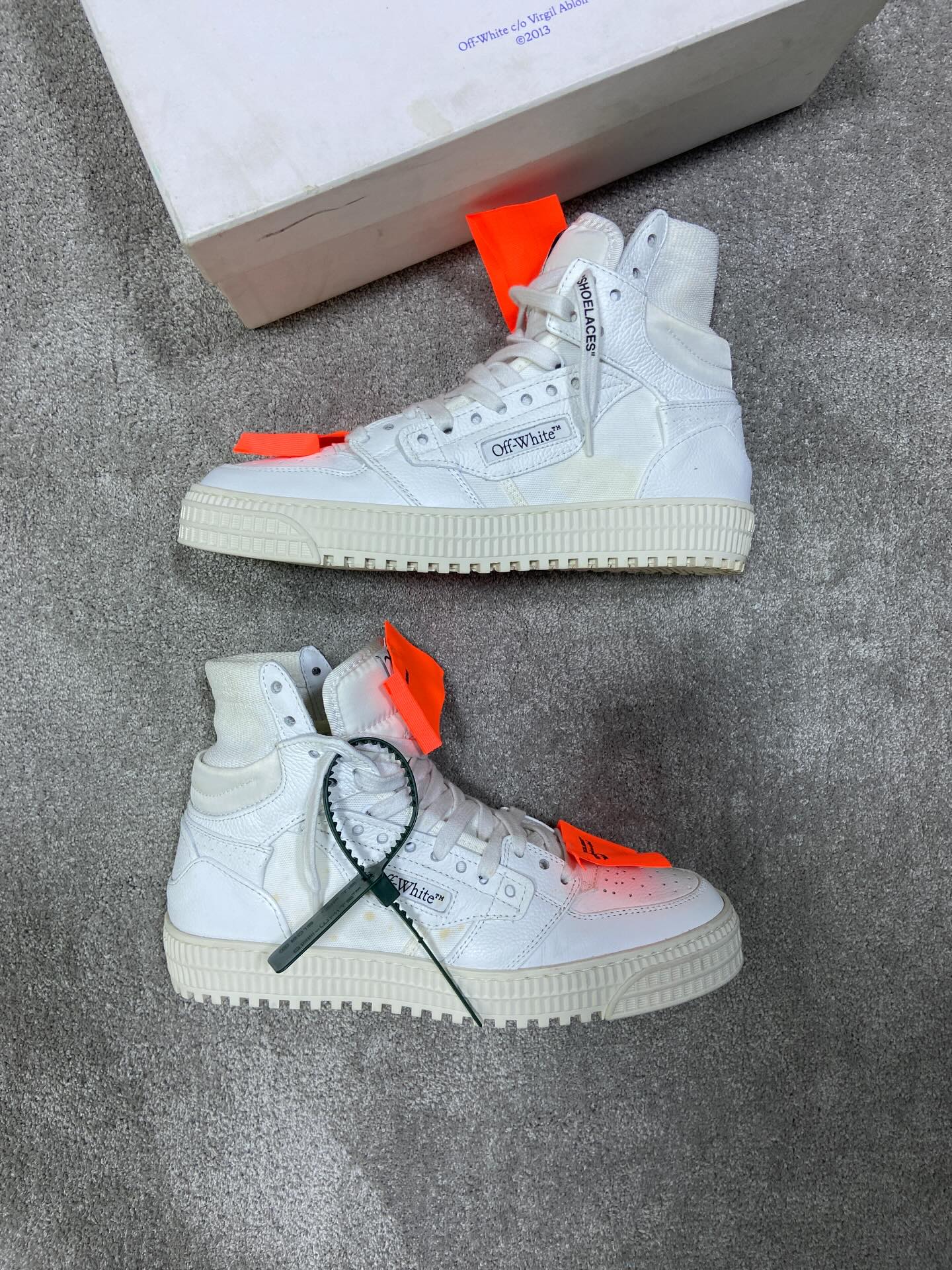 Off White Off Court 3.0 White Orange 2023
