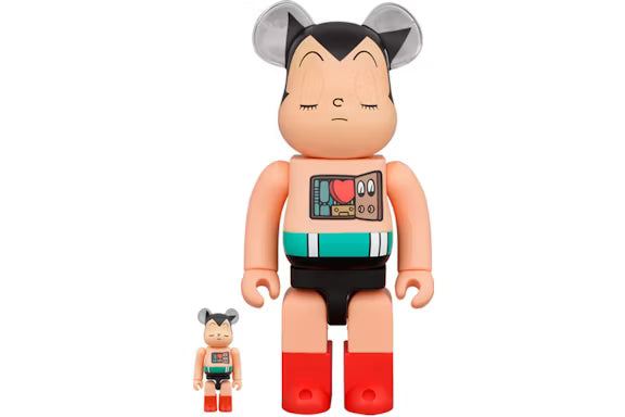 Bearbrick Astro Boy Sleeping Ver. 100% & 400% Set