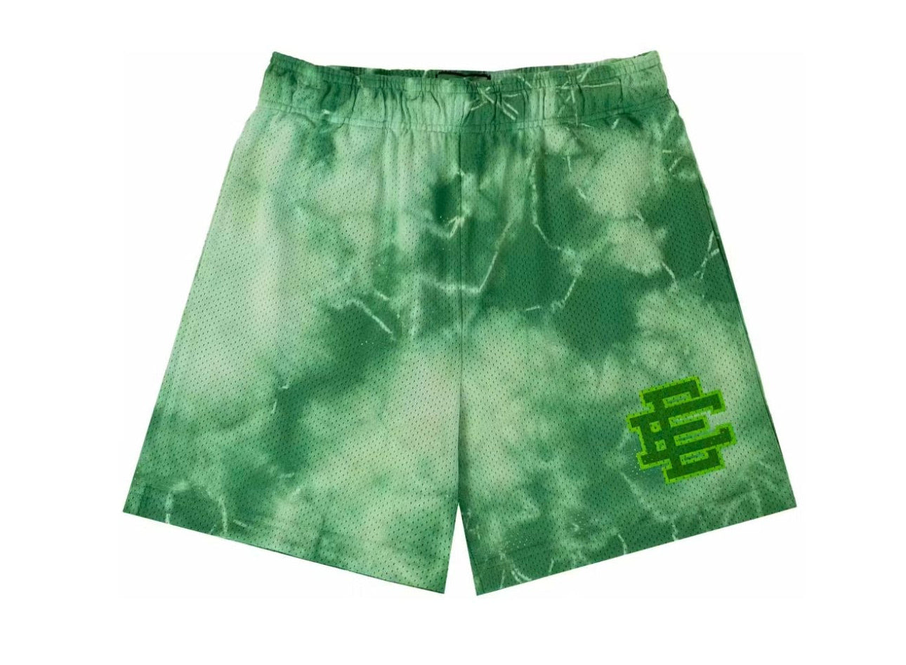 Eric Emanuel EE Basic/Core Short Green Tie Dye