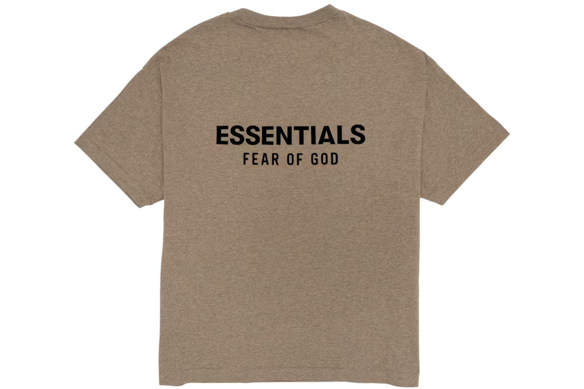 Fear of God Essentials Classic Short Sleeve Tee Homestead Heather