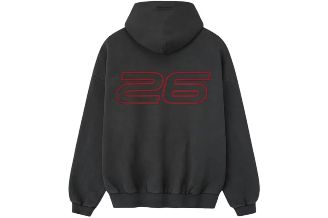 Fear of God Essentials Heavy Fleece 90's Hoodie Iron Grey