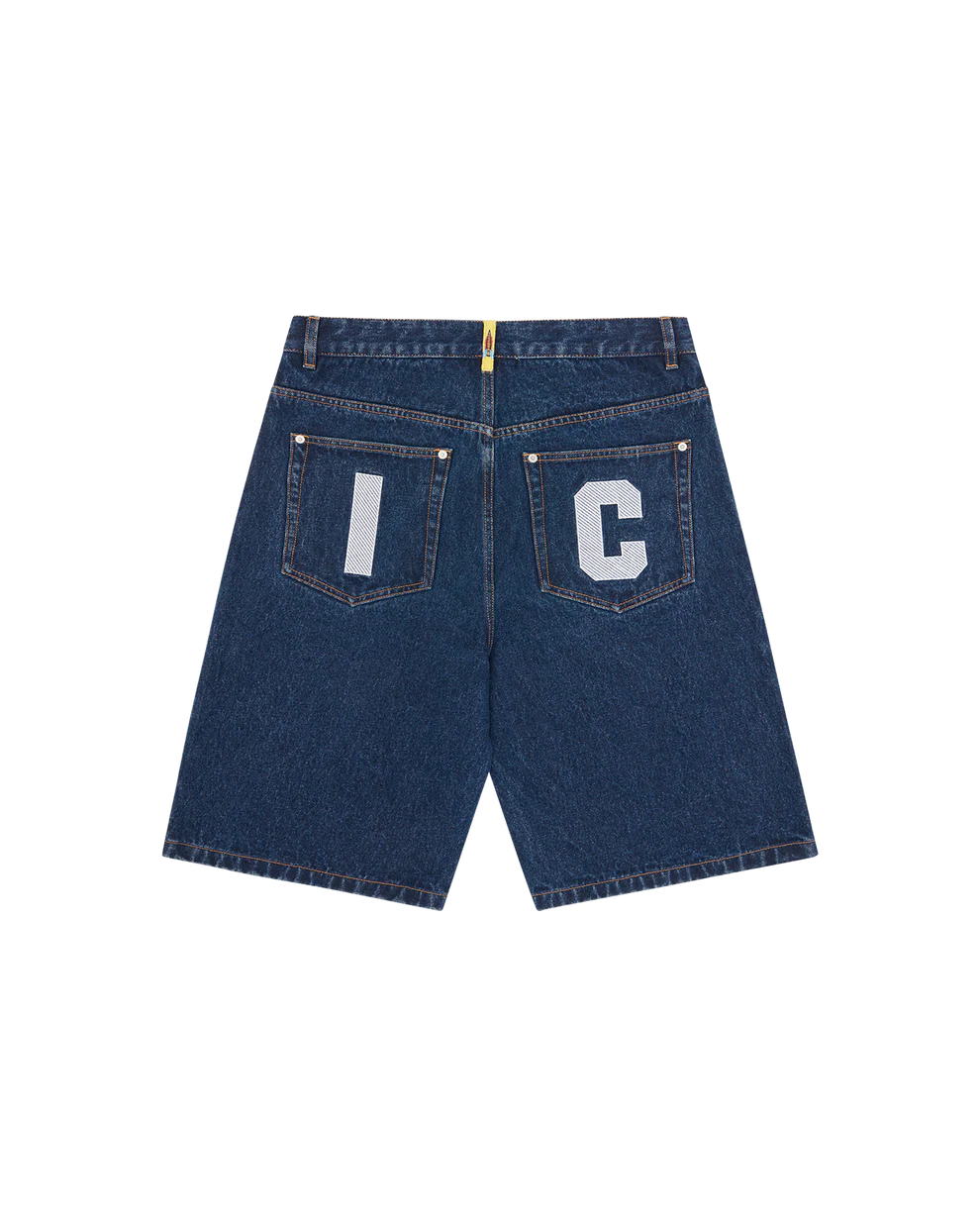 Ice Cream Running Dog Demin Shorts Indigo