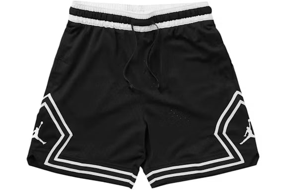 Jordan Sport Diamond Mesh Dri-Fit Short Black/White