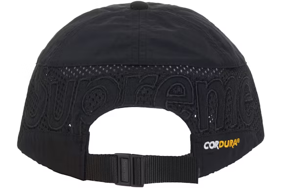 Supreme Cordura Mesh 6-Panel Black