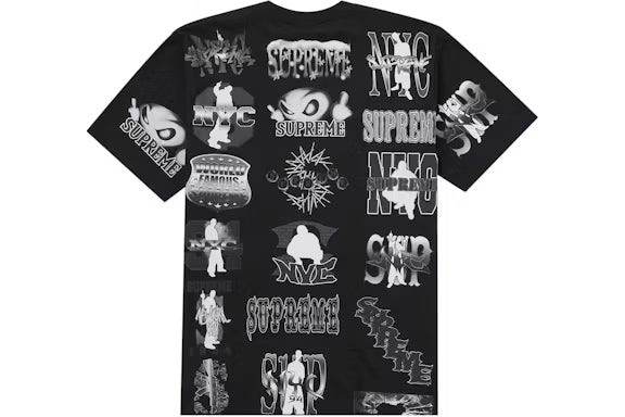 Supreme Flash Tee Black