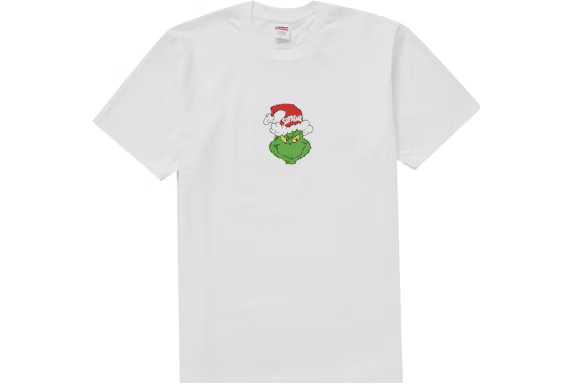 Supreme Grinch Tee White