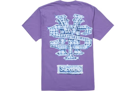 Supreme Snowman Tee Purple