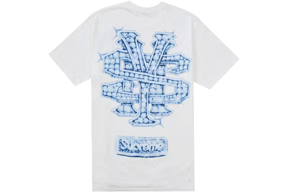 Supreme Snowman Tee White