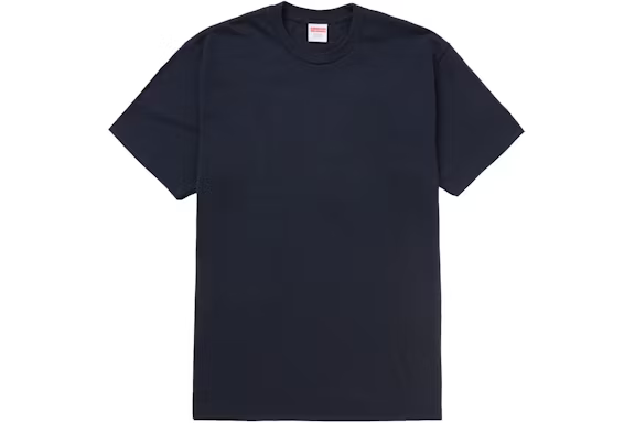 Supreme Tape Tee Navy