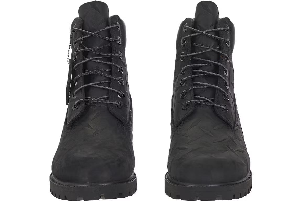 Timberland 6" Premium Waterproof Boot Supreme Diamond Plate Black (2026)