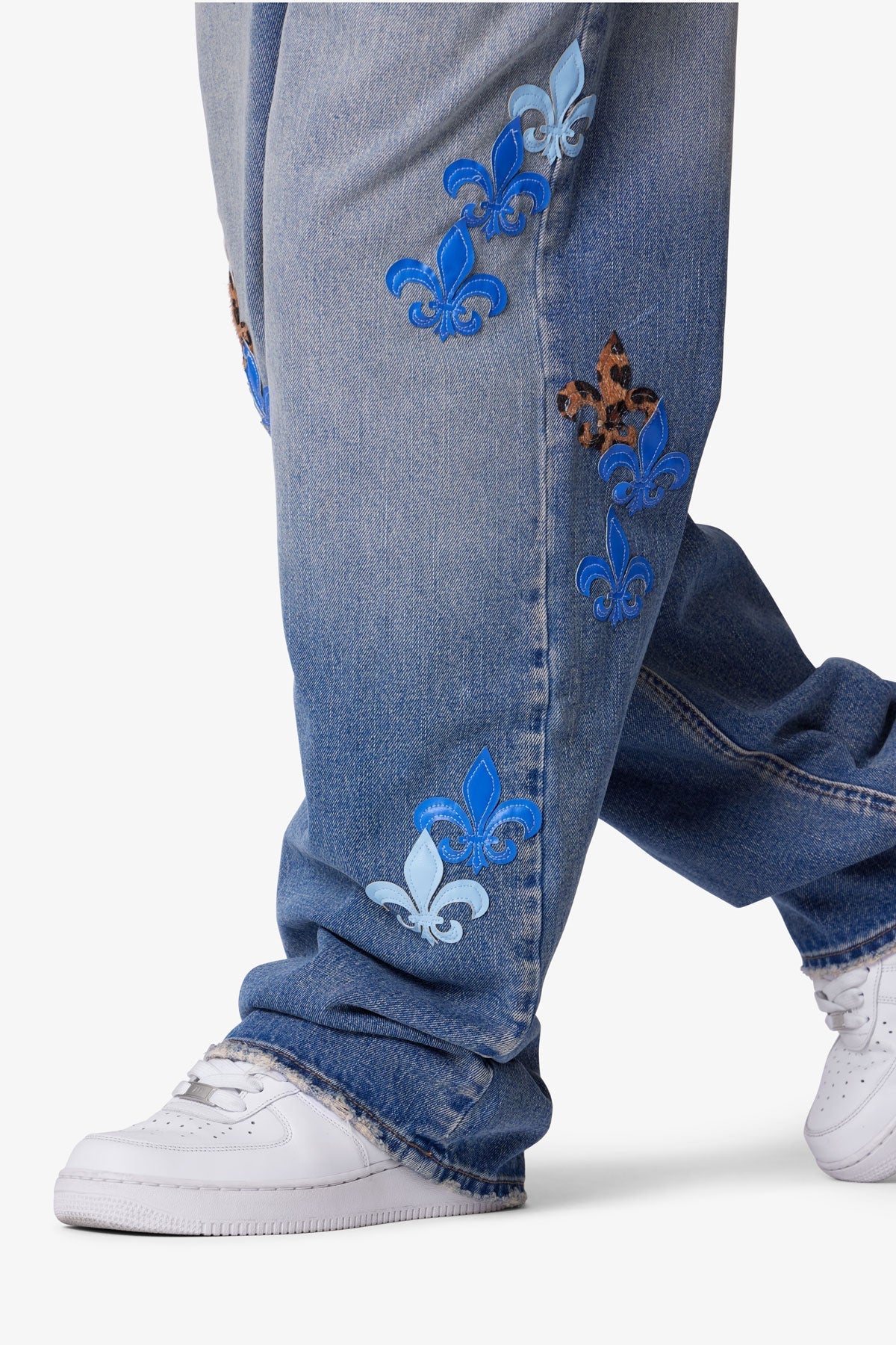 Mnml Ultra Baggy Fleur Denim Blue
