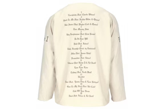 Yeezy Vultures Long T White