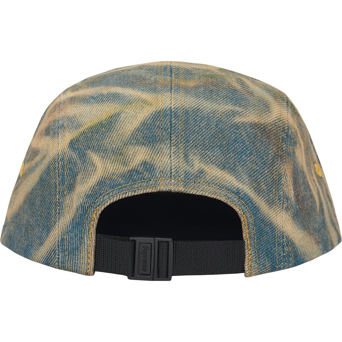 Supreme Denim Camp Cap (FW25) Washed Indigo