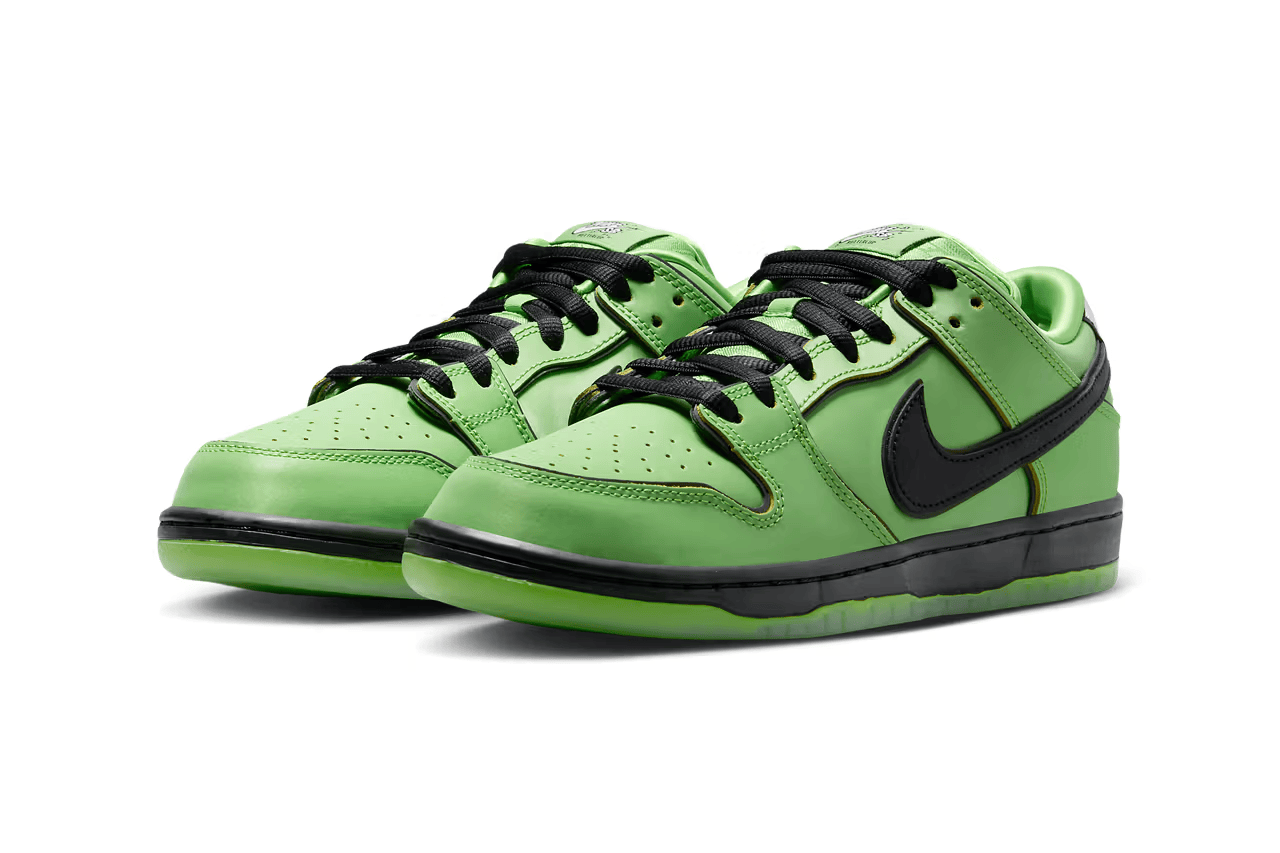 Dunk Low SB The Powerpuff Girls Buttercup