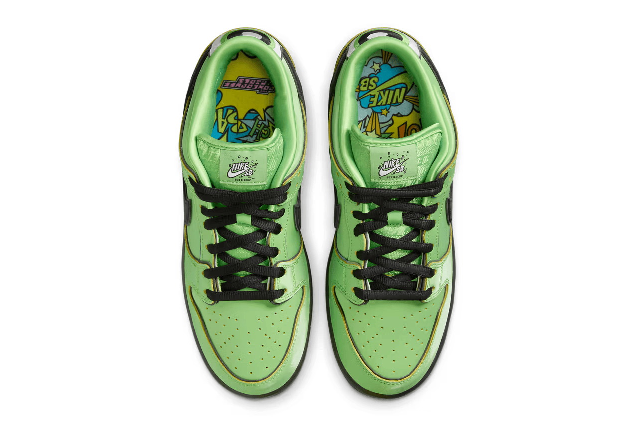 Dunk Low SB The Powerpuff Girls Buttercup