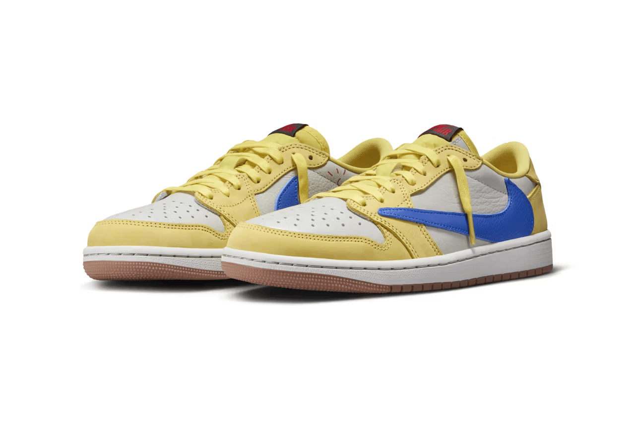 Jordan 1 Low Travis Scott Canary