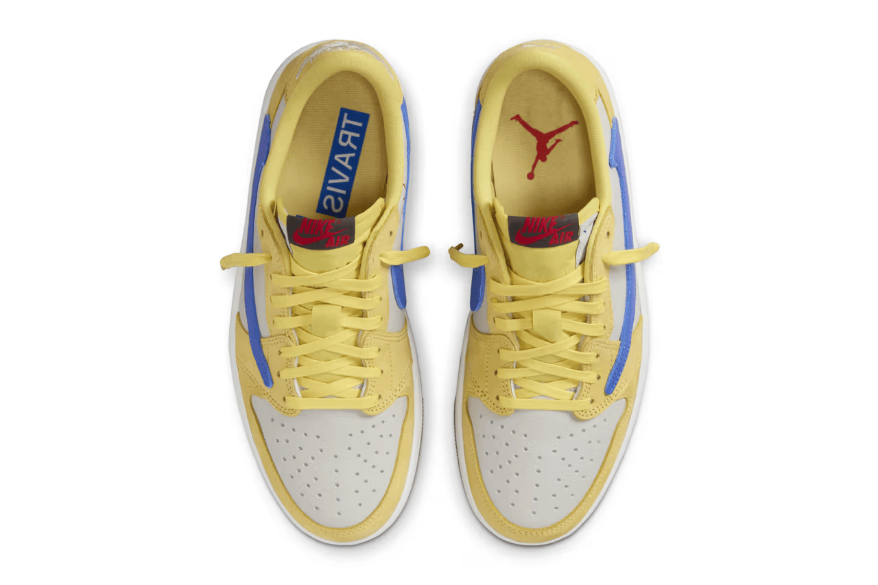 Jordan 1 Low Travis Scott Canary
