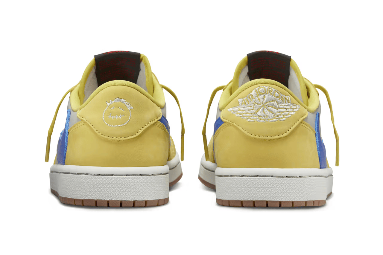 Jordan 1 Low Travis Scott Canary
