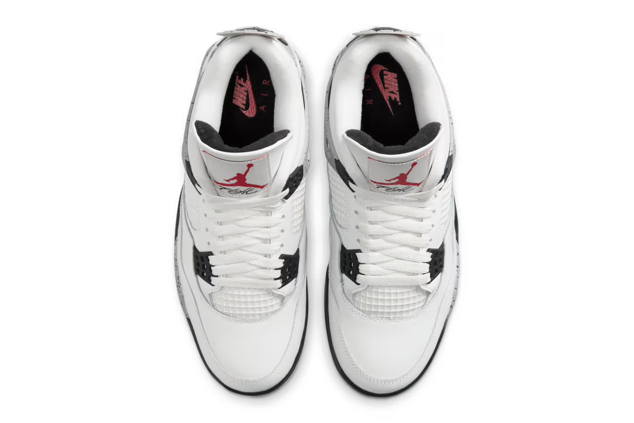 Jordan 4 White Cement