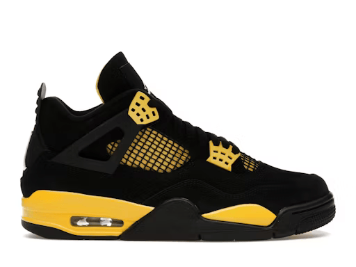 Jordan 4 Thunder Yellow