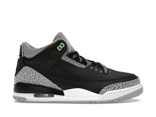 Jordan 3 Green Glow