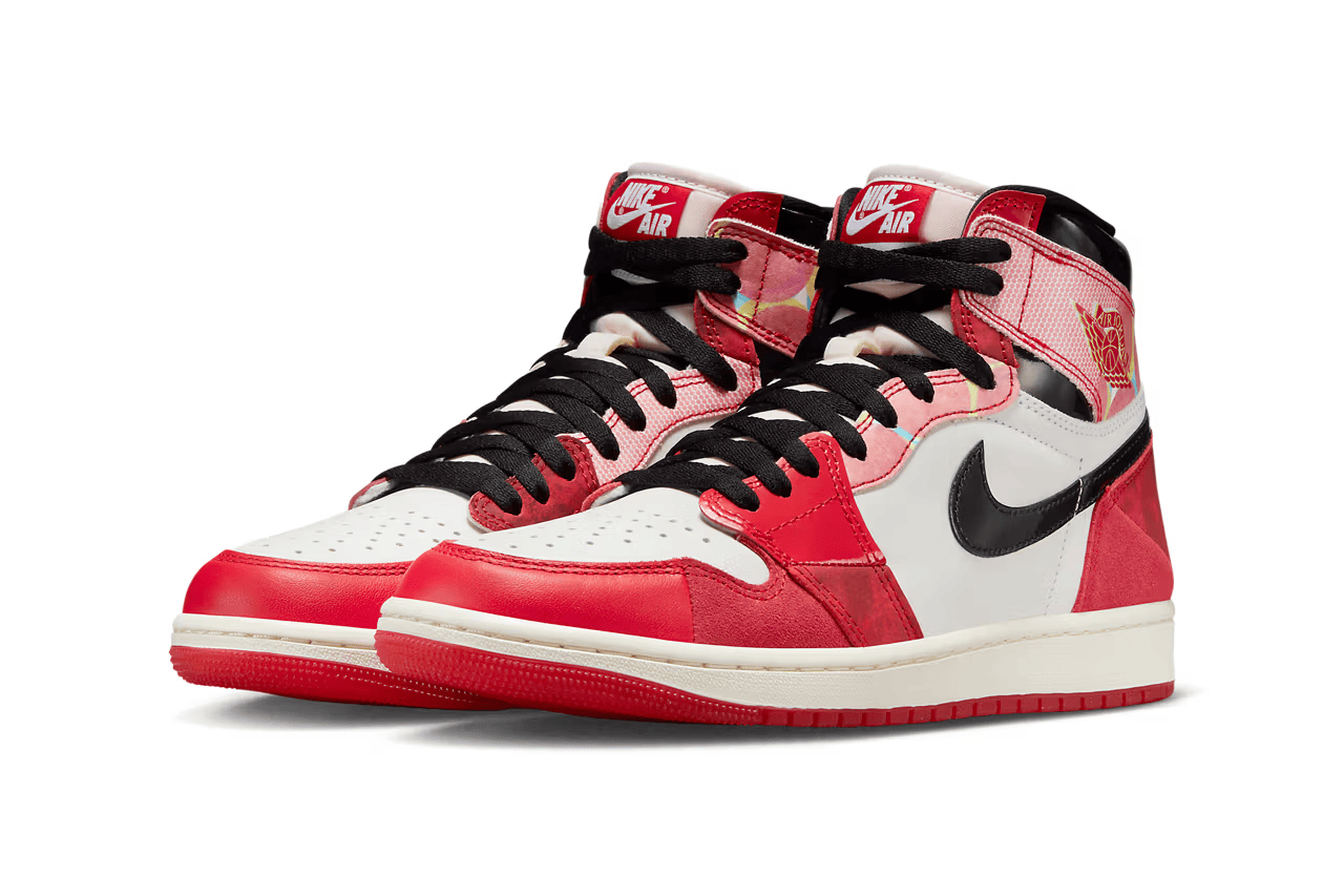 Jordan 1 High Spiderman Across The Spiderverse