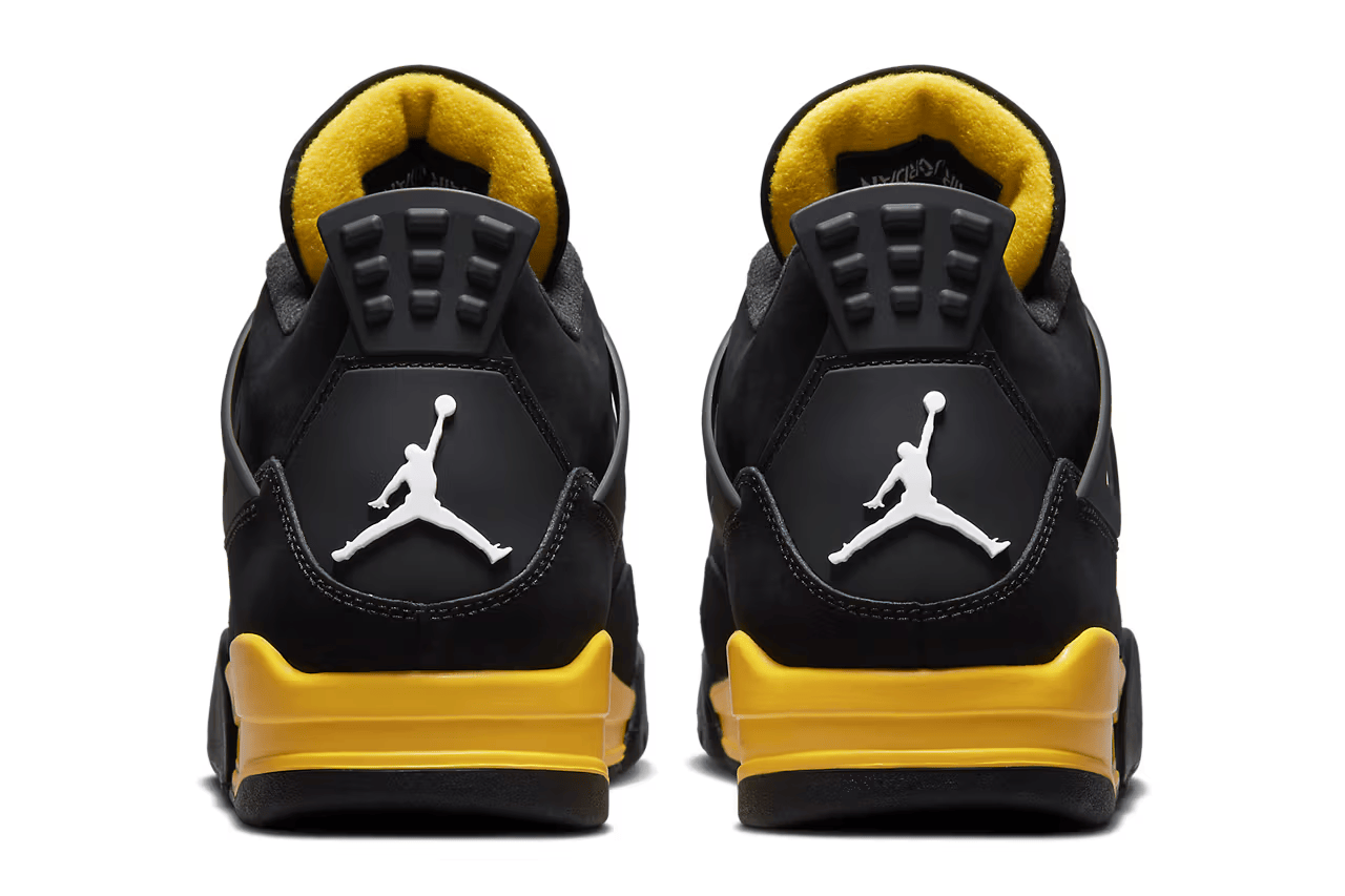 Jordan 4 Thunder Yellow