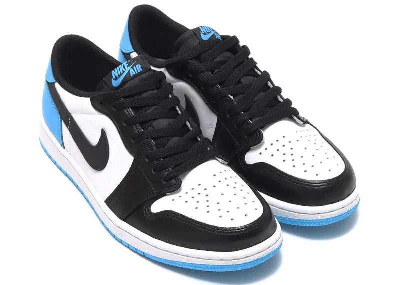 Jordan 1 Low Black Dark Powder Blue