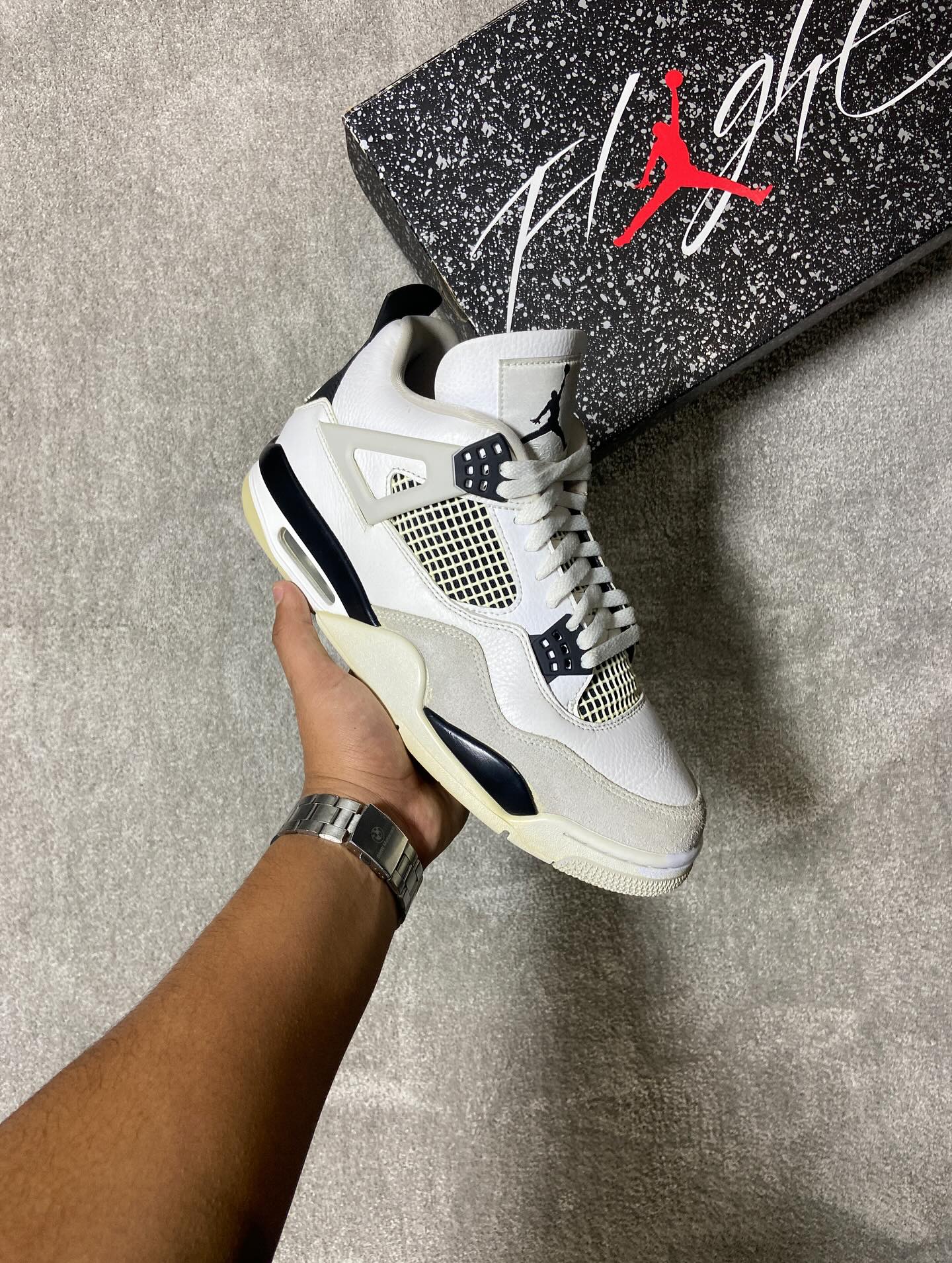 Jordan 4 Military Black