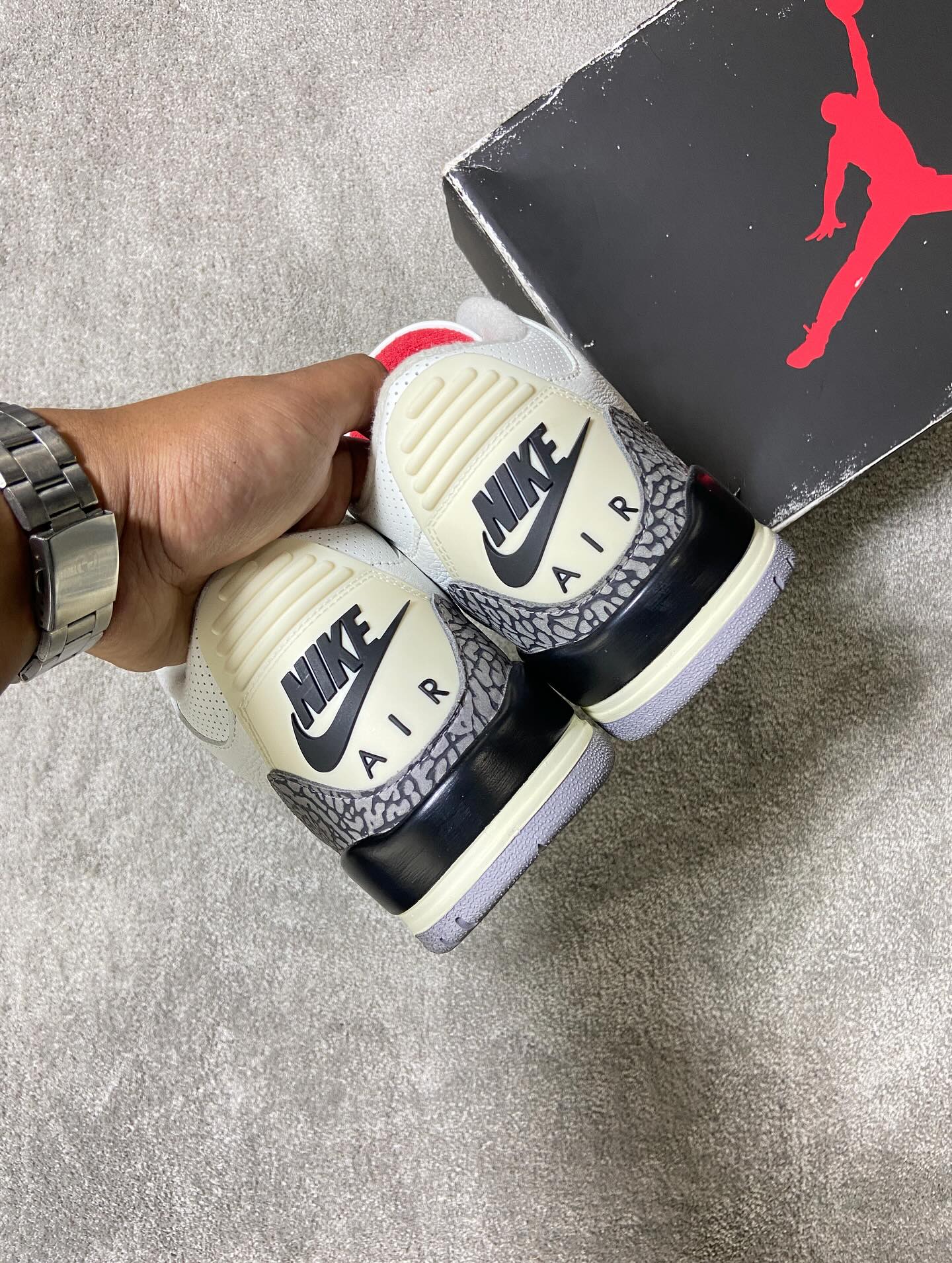 Jordan 3 White Cement