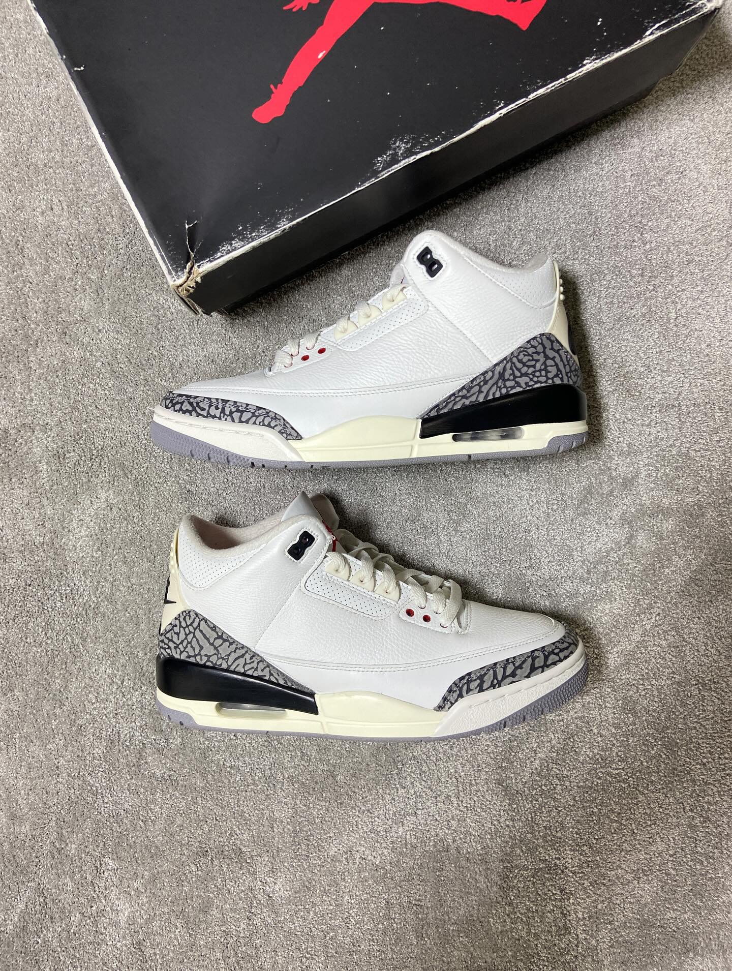Jordan 3 White Cement