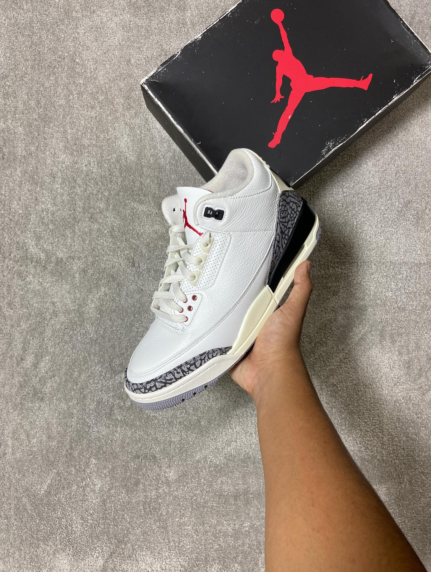 Jordan 3 White Cement