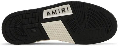 Amiri Skel Top Low Black White