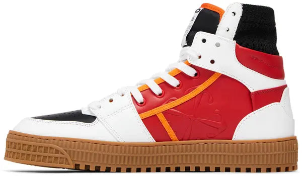 Off-White Off-Court 3.0 High 'White Red Gum'