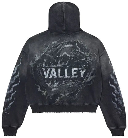 Vale Forever Black Serpent Pullover