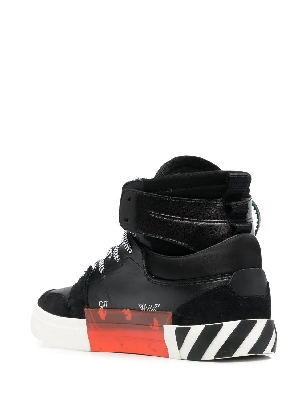 Off White Vulc High Black White
