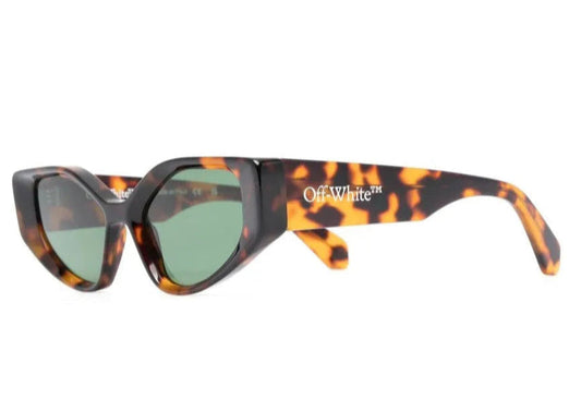 Off White Sunglasses Menphis Havana Green