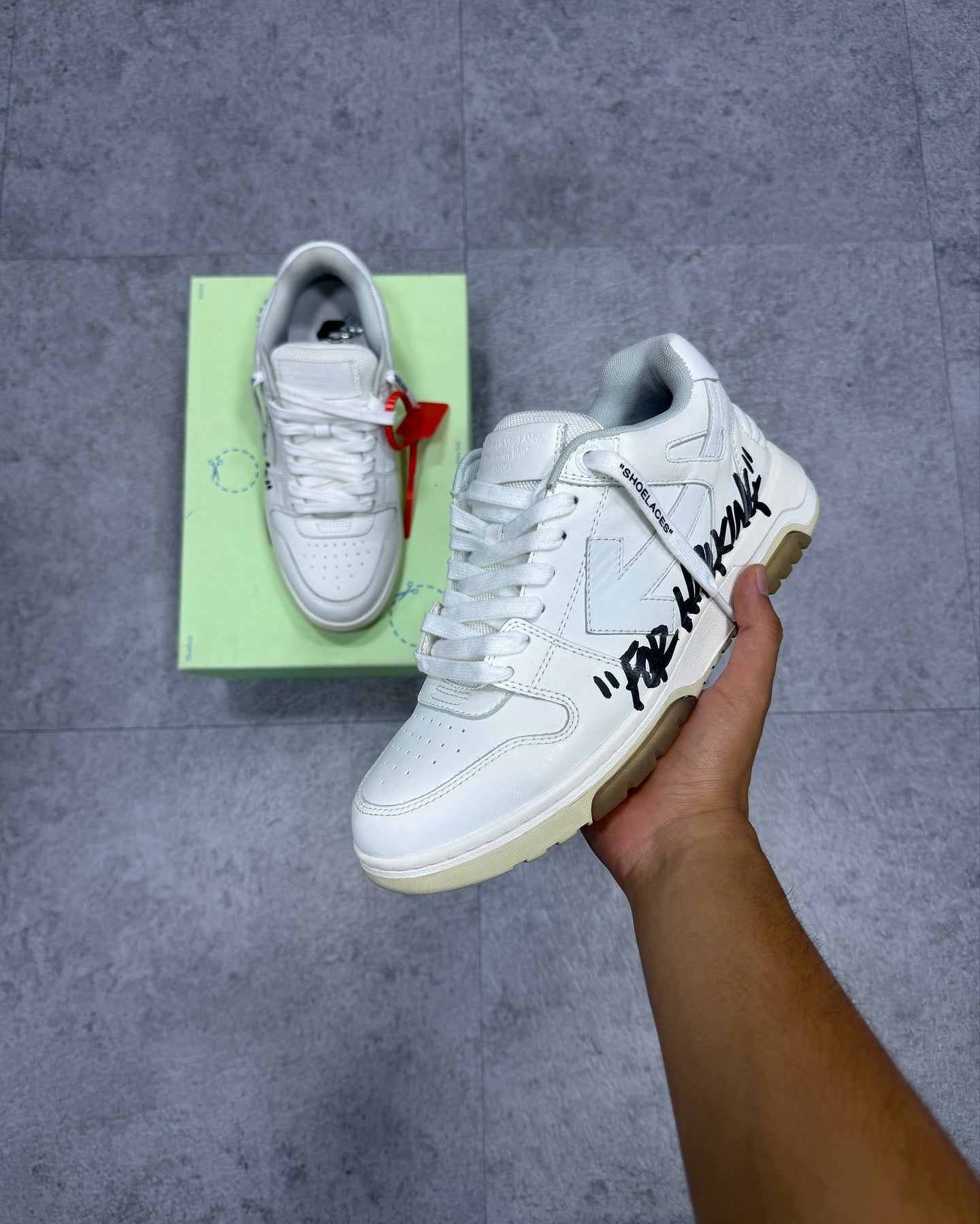 Out of Office Low “For Walking” White