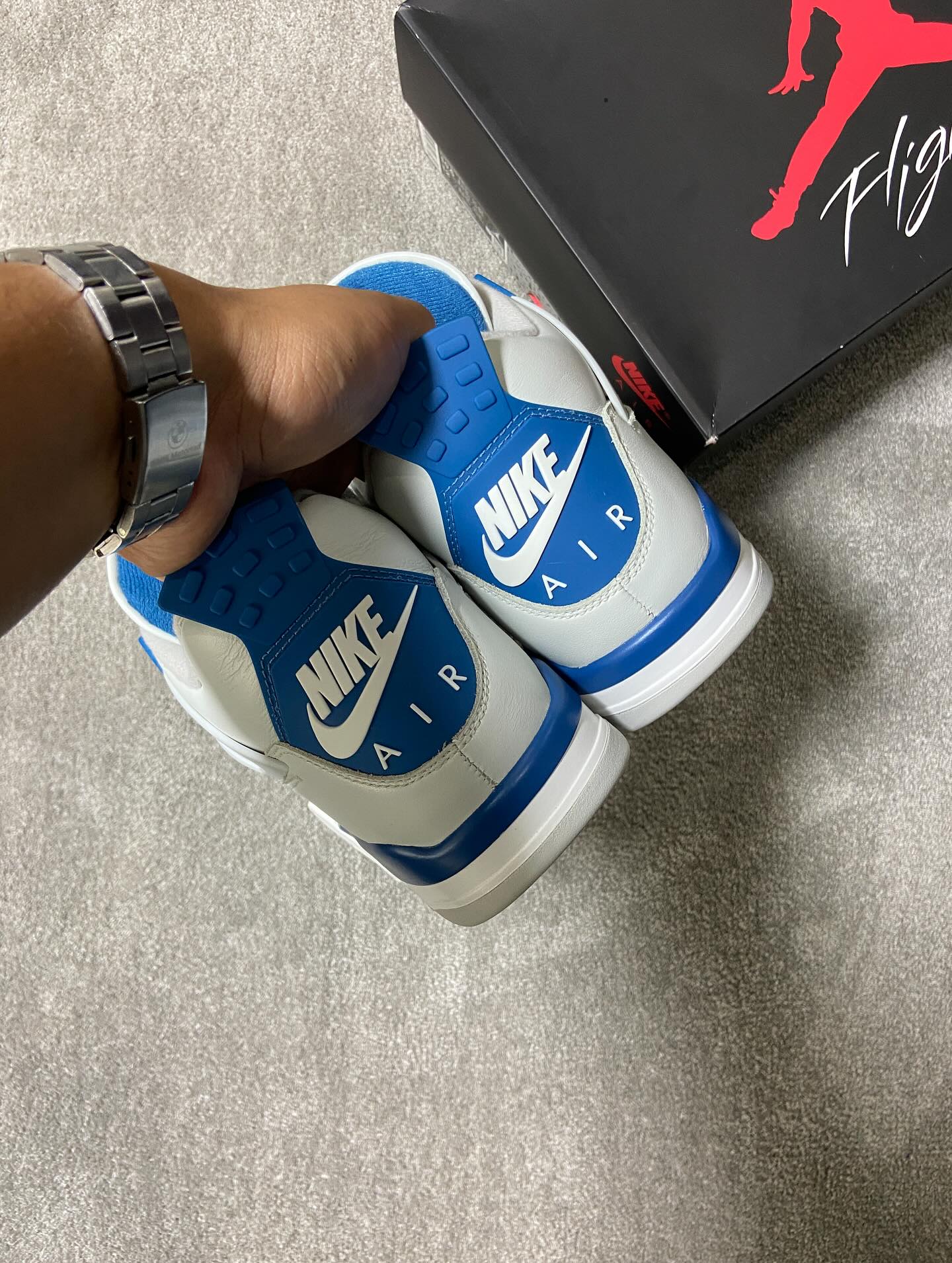 Jordan 4 Industrial Blue