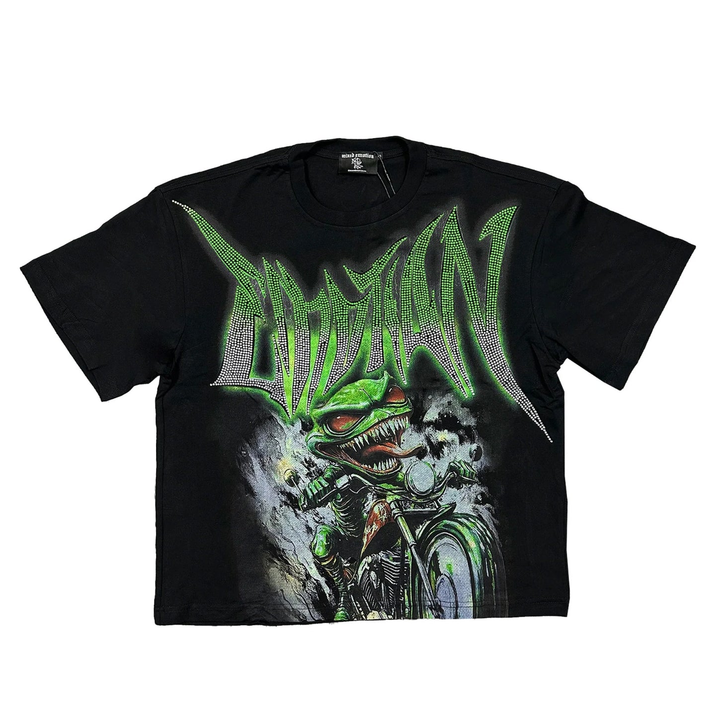 Mixed Emotion Goblin Rhinestone T-shirt