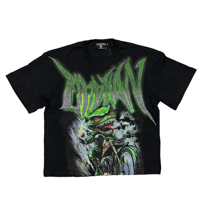 Mixed Emotion Goblin Rhinestone T-shirt