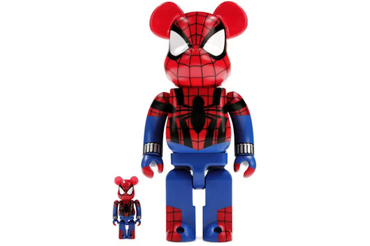 Bearbrick x Marvel Spider-Man (Ben Reilly) 100% & 400% Set