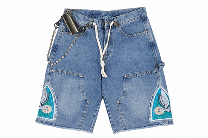Watson Dove Denim Shorts Light Blue