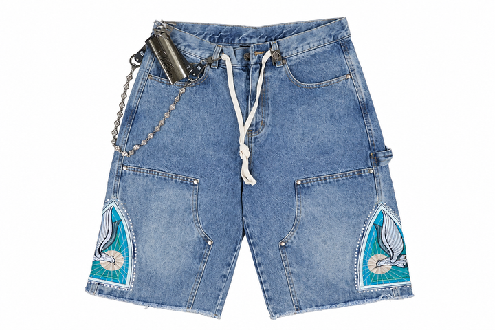 Watson Dove Denim Shorts Light Blue