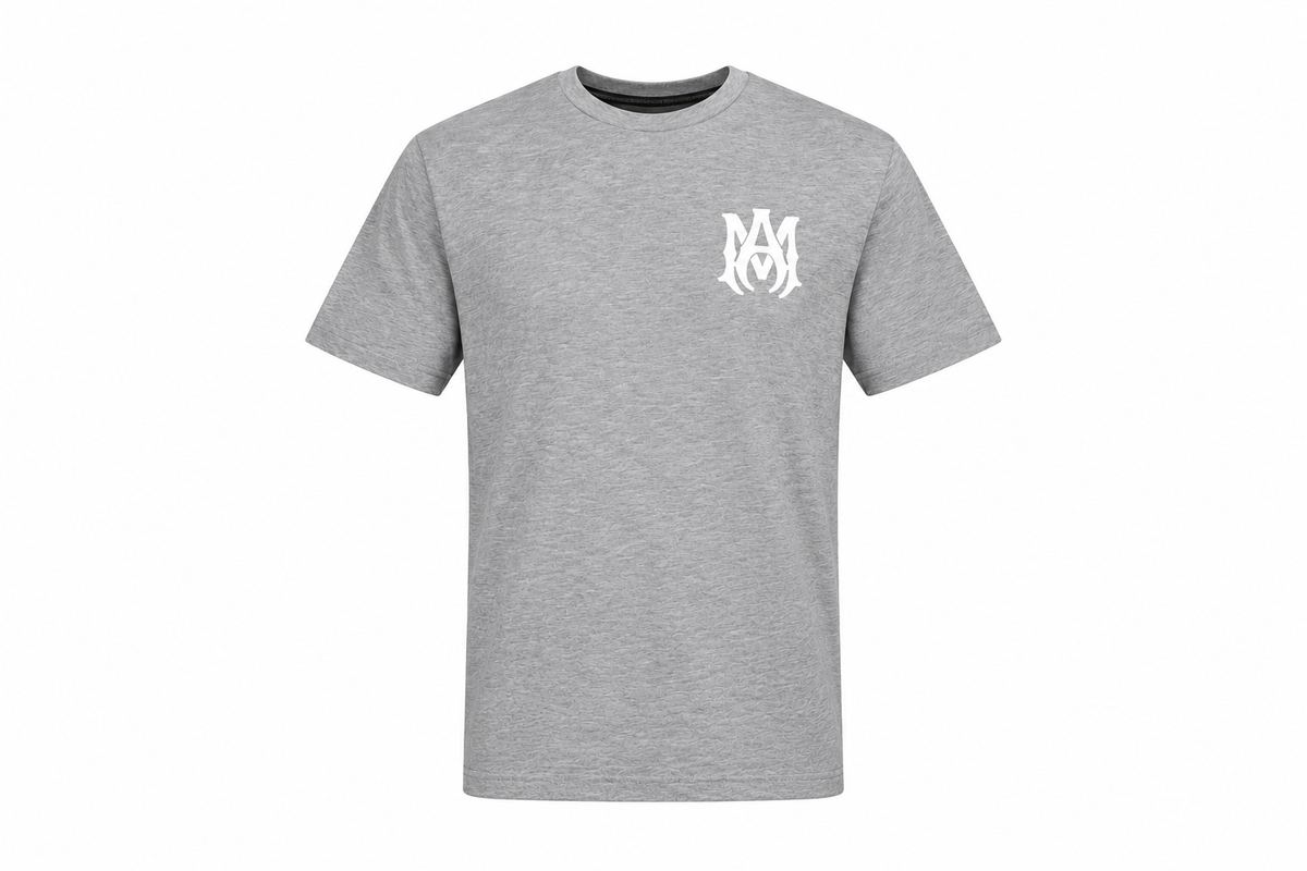 Amiri Ma Core Logo Tee Grey