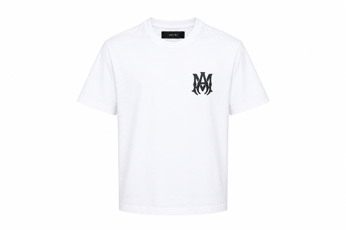 Amiri Ma Logo Tee White