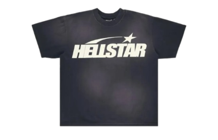 HELLSTAR camiseta con logo estampado