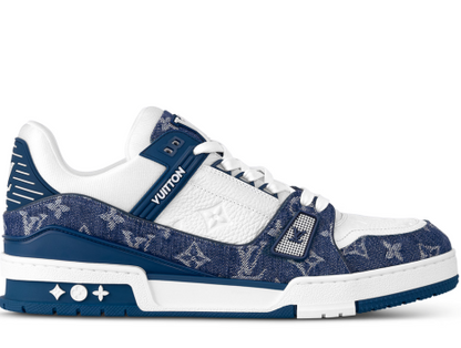 Louis Vuitton Trainer Denim Blue
